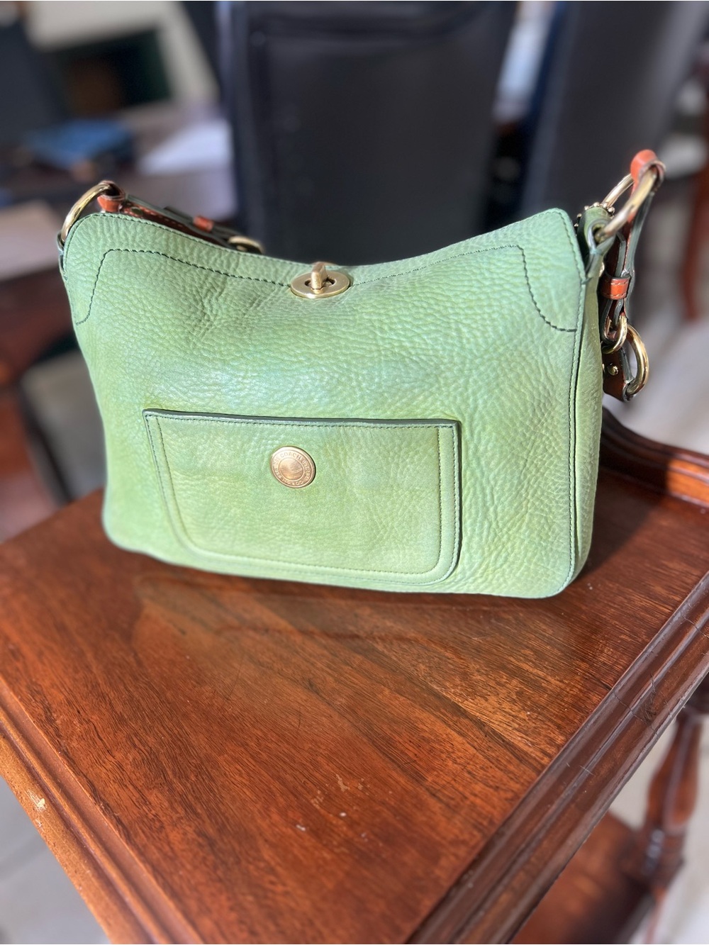 Vintage Coach Nubuc Chelsea - Picture 3 of 9
